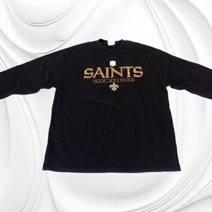 Lee Sports New Orleans Saints Sports Illustrated black long sleeve T-shirt